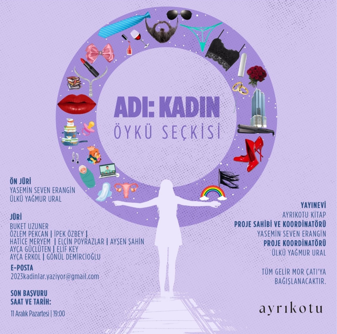 “Adı: Kadın” Öykü Seçkisi Projesi Hayata Geçti “Adı: Kadın” Öykü Seçkisi Projesi Hayata Geçti
