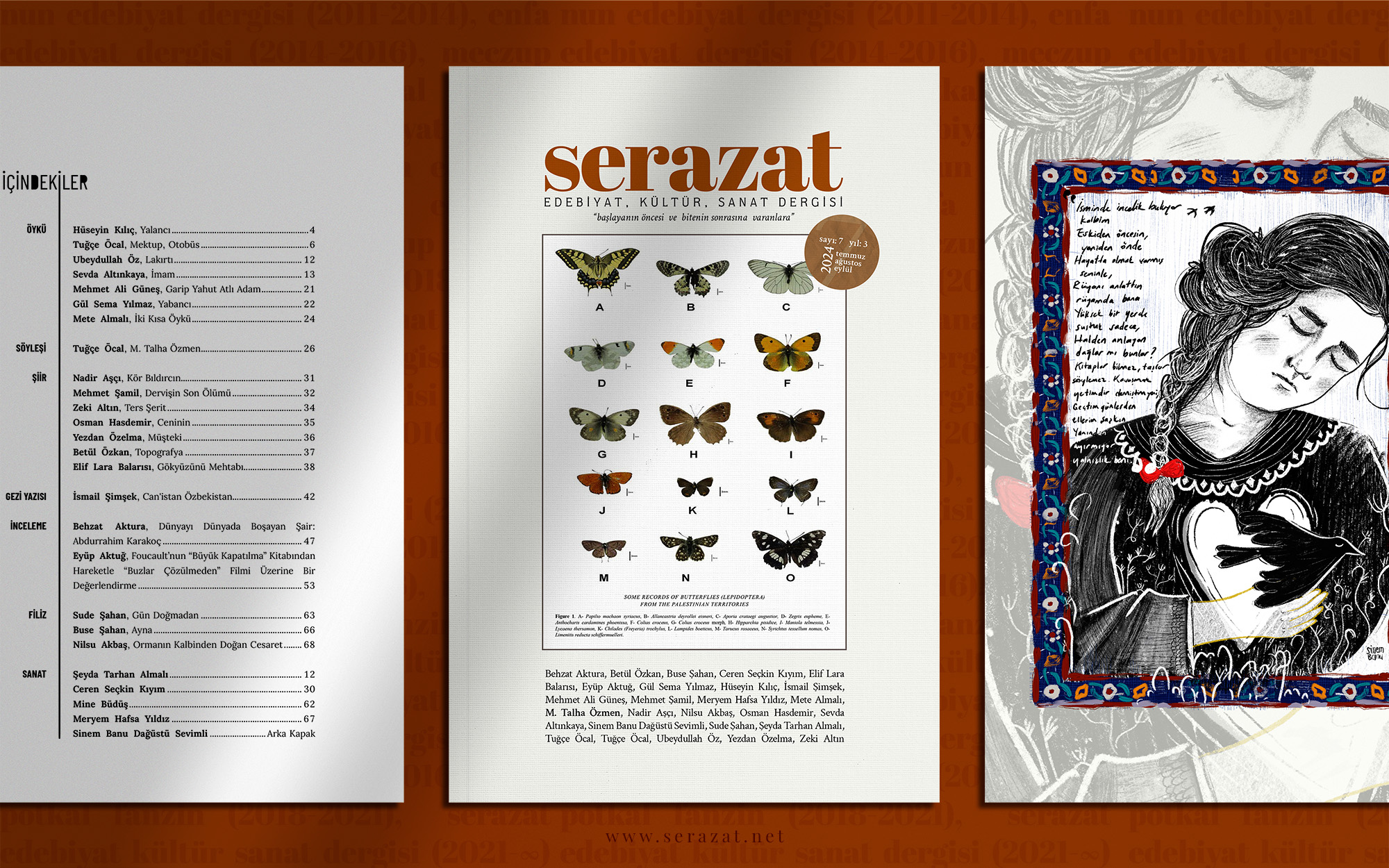 Serazat 7. Sayısı ile Okurlarıyla Buluştu